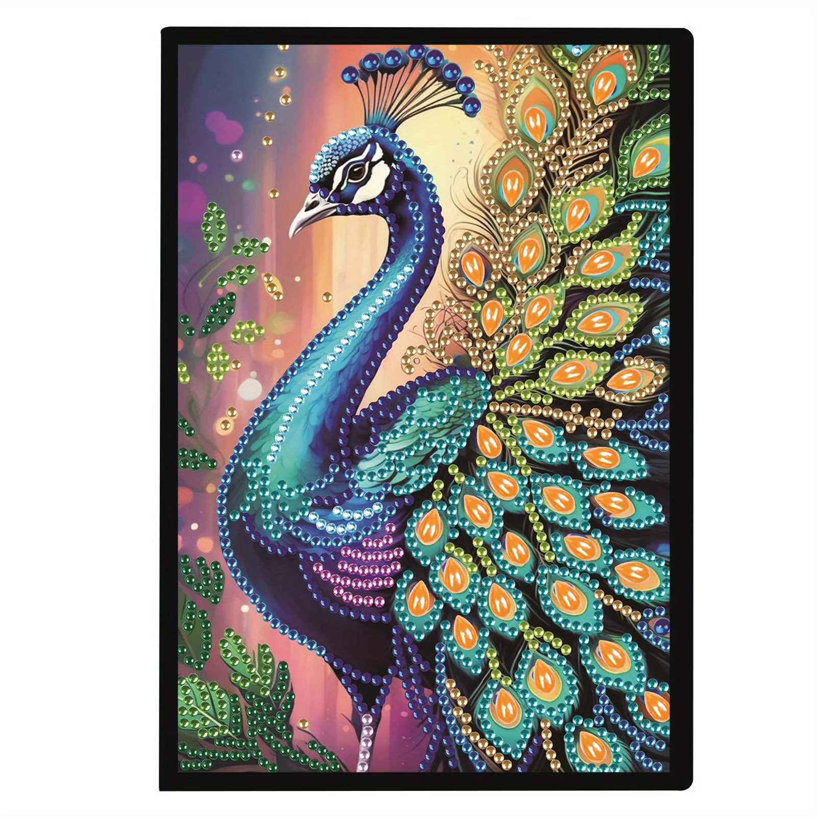 5D DIY Special Shape Diamond Art Painting A5 Notebook Sketchbook, Rhinestone Art Hand Craft Kit Office Product (Peacock)
5D DIY Special Shape Diamond Art Painting A5 Notebook Sketchbook, Rhinestone Art Hand Craft Kit Office Product (Peacock)