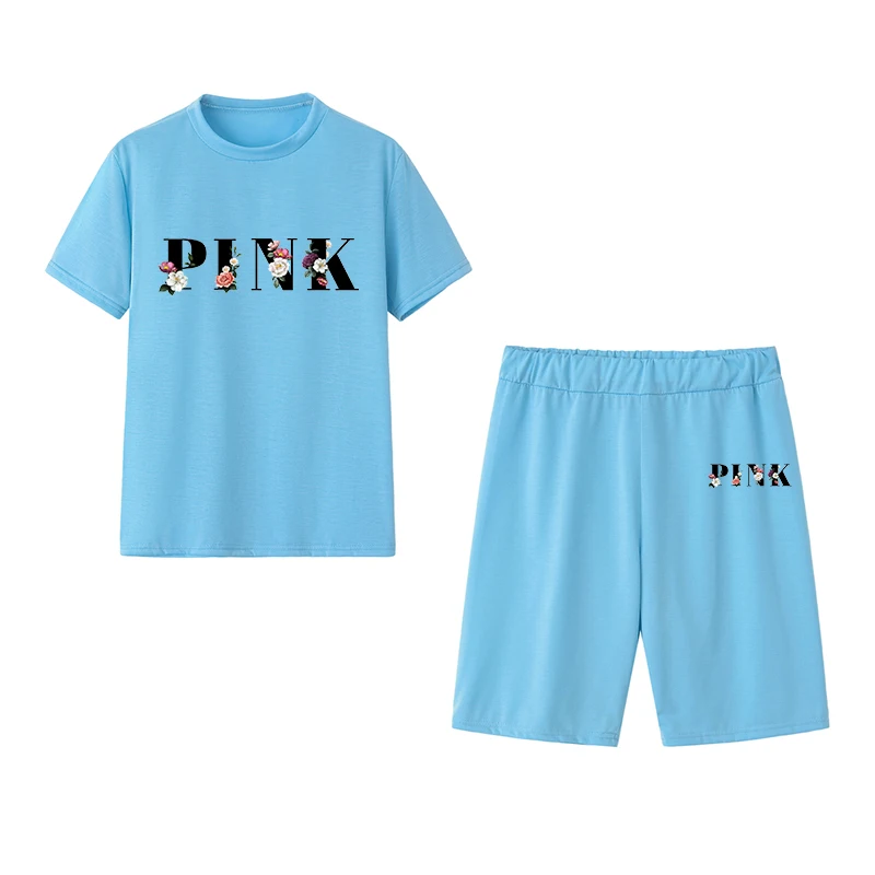 Womens Tracksuit Printing Trend T-Shirt+Shorts 2 Piece Sets Casual Simplicity Soft Luxury Suit Jogging Sports Summer Clothing
Womens Tracksuit Printing Trend T-Shirt+Shorts 2 Piece Sets Casual Simplicity Soft Luxury Suit Jogging Sports Summer Clothing