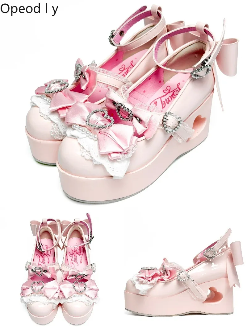 Original Japanese Sweet Princess Lolita Muffin Shoes Ancient Platform Shoes Cute Girls Temperament Doll Women's Pumps Shoes
Original Japanese Sweet Princess Lolita Muffin Shoes Ancient Platform Shoes Cute Girls Temperament Doll Women's Pumps Shoes