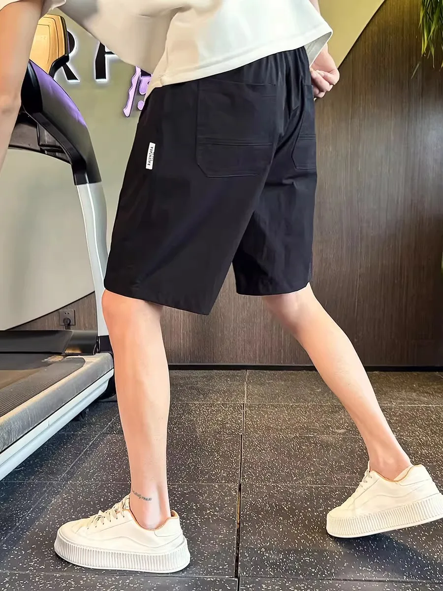 Новинка 2025, мужские повседневные брюки, тонкие, Qui Dry, с пятью точками, универсальные спортивные прямые брюки, летняя модная молодежная активная одежда
Новинка 2025, мужские повседневные брюки, тонкие, Qui Dry, с пятью точками, универсальные спортивные прямые брюки, летняя модная молодежная активная одежда