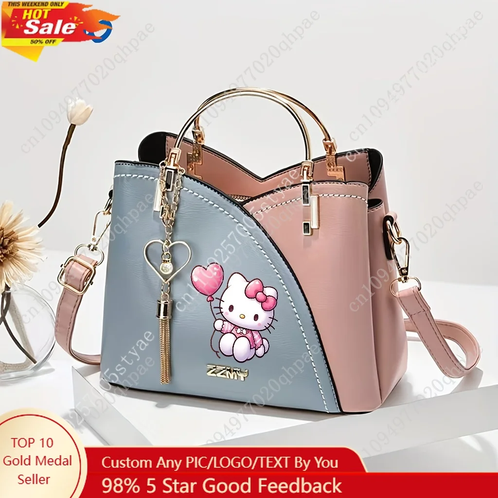 Sanrio Hello Kitty with Heart Balloon Handbell Bag A Spacious Zippered Tote Suitable for Both Casual and Formal Occasions
Sanrio Hello Kitty with Heart Balloon Handbell Bag A Spacious Zippered Tote Suitable for Both Casual and Formal Occasions