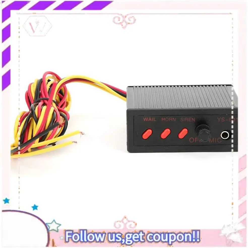 Portable 12V Police Siren Speaker 3 Tone Sound Volume Adjustment Vehicle Horn With Mic Loudspeaker Emergency Electronic PA Syste
Portable 12V Police Siren Speaker 3 Tone Sound Volume Adjustment Vehicle Horn With Mic Loudspeaker Emergency Electronic PA Syste