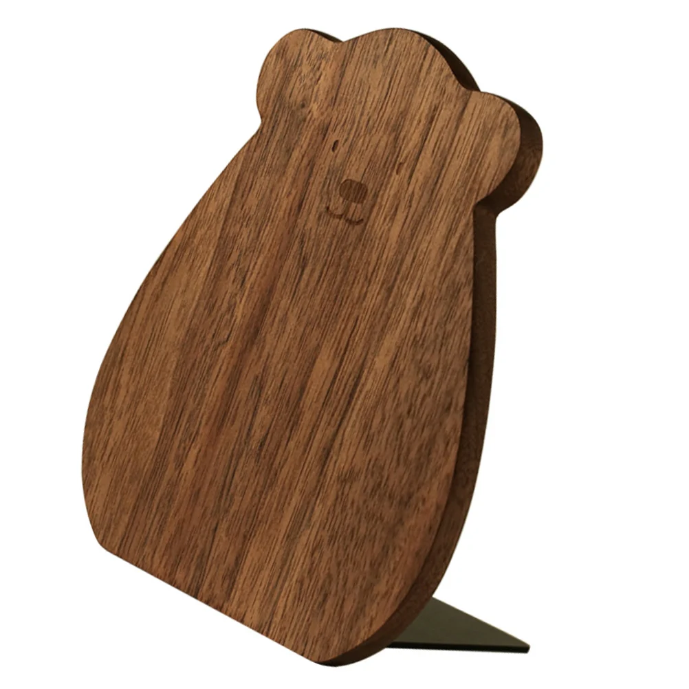 Wooden Bear Fixator Sturdy Wooden Book Fixator Adorable Bookend Solid Wood Warm Color Bookend Smooth Edge Two Colors Choice
Wooden Bear Fixator Sturdy Wooden Book Fixator Adorable Bookend Solid Wood Warm Color Bookend Smooth Edge Two Colors Choice