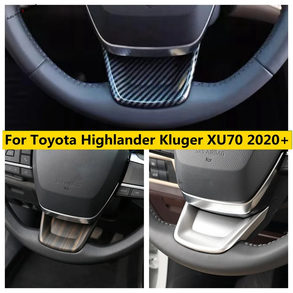 Steering Wheel Decoration Protective Frame Cover Trim For Toyota Highlander Kluger XU70 2020 2021 2022 2023 2024 Car Accessories
Steering Wheel Decoration Protective Frame Cover Trim For Toyota Highlander Kluger XU70 2020 2021 2022 2023 2024 Car Accessories