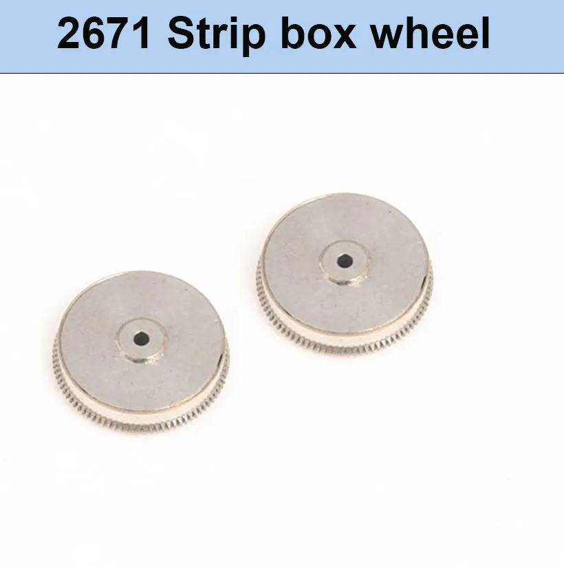 Аксессуары для часов, оригинальная разборка, подходит для Swis.s ETA 2671, коробка для полос механизма, колесная пружинная коробка (включая основная пружина)
Аксессуары для часов, оригинальная разборка, подходит для Swis.s ETA 2671, коробка для полос механизма, колесная пружинная коробка (включая основная пружина)