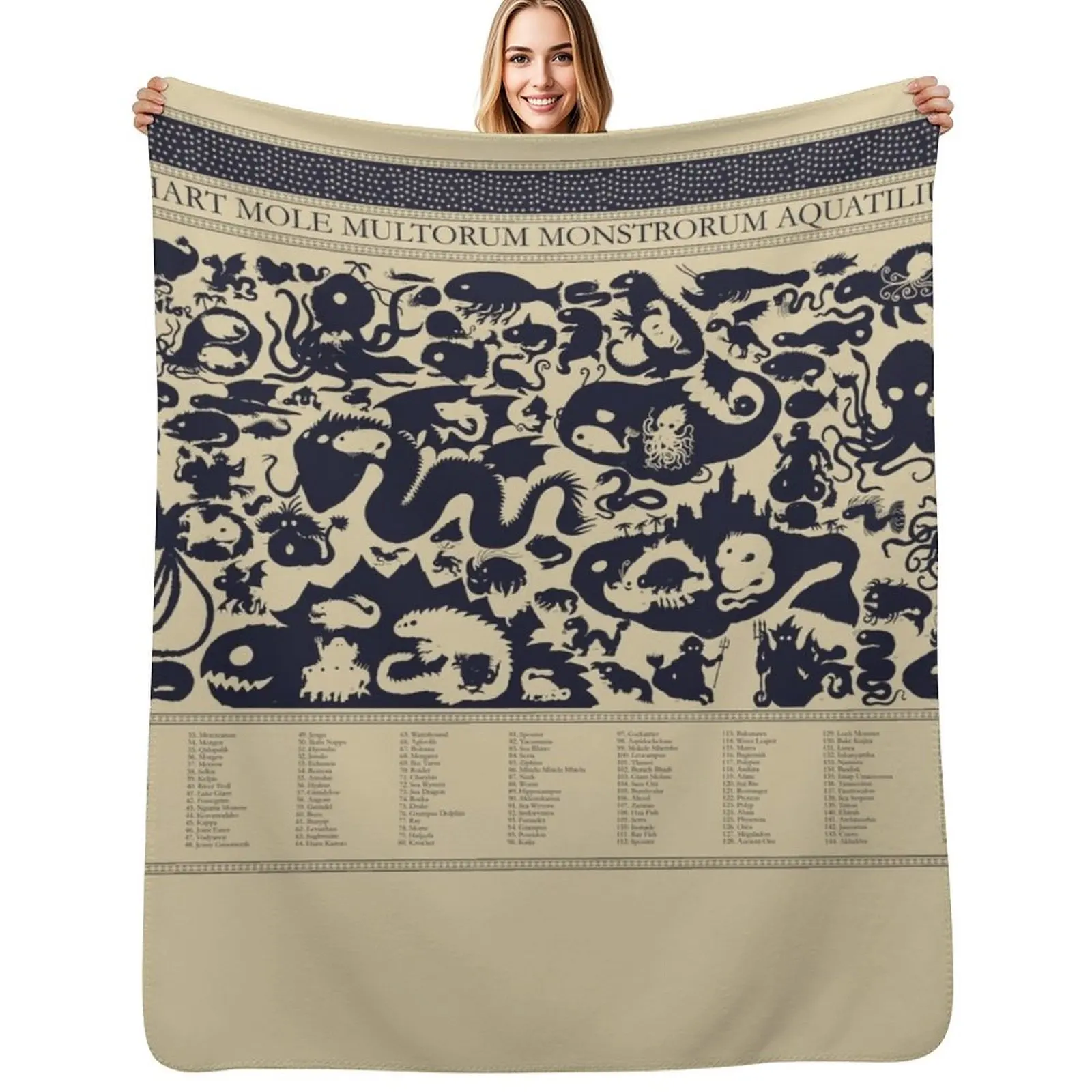 Size Chart of Sea Monsters Throw Blanket funny gift Luxury Designer Soft Beds Furry Blankets 
Size Chart of Sea Monsters Throw Blanket funny gift Luxury Designer Soft Beds Furry Blankets