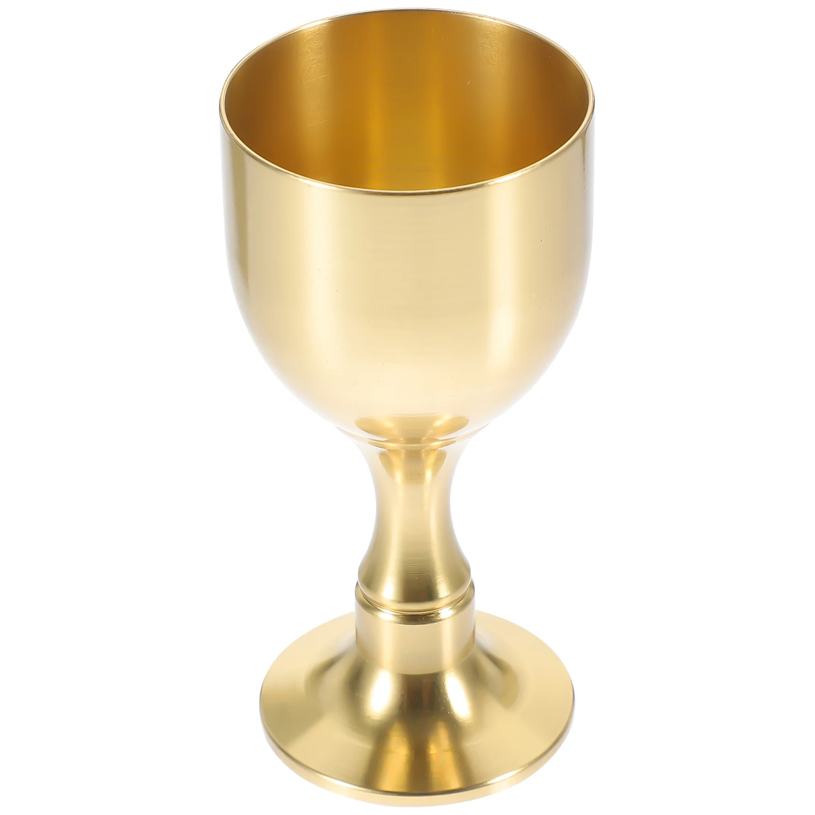 Brass High-footed Cup 46g Elegant Glass Tea Supply Sturdy Offering Cup Decorative Buddhism Piece Metal Holy Goblet
Brass High-footed Cup 46g Elegant Glass Tea Supply Sturdy Offering Cup Decorative Buddhism Piece Metal Holy Goblet