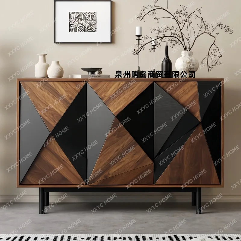 LXMedieval style paint dining side cabinet Solid wood entry porch cabinet Living room storage
LXMedieval style paint dining side cabinet Solid wood entry porch cabinet Living room storage