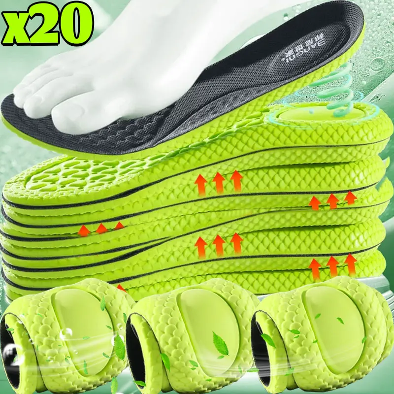10/1pairs Unisex Soft 5D Massage Orthopedic Insoles Deodorizing Insole Shoes Absorbs Breathable Antibacterial Shoe Accessory
10/1pairs Unisex Soft 5D Massage Orthopedic Insoles Deodorizing Insole Shoes Absorbs Breathable Antibacterial Shoe Accessory