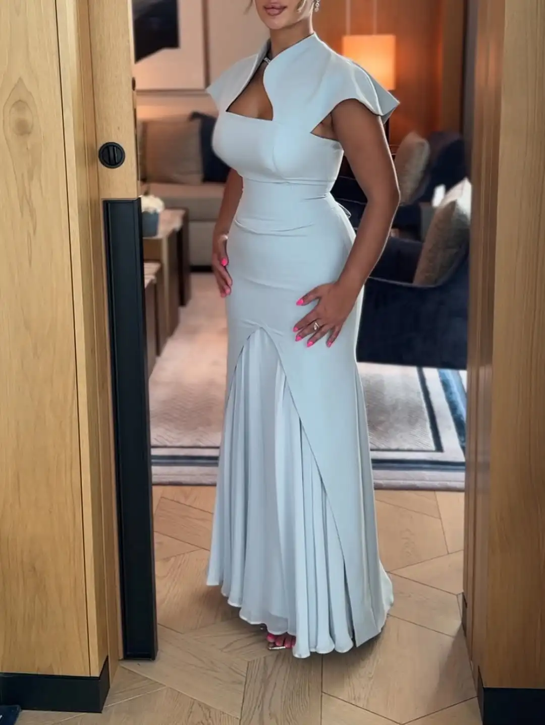 Lovestory Mermaid Sleeveless Prom Dresses Vestidos De Fiesta Elegantes Strapless Pleated Evening Dresses Party Dresses
Lovestory Mermaid Sleeveless Prom Dresses Vestidos De Fiesta Elegantes Strapless Pleated Evening Dresses Party Dresses