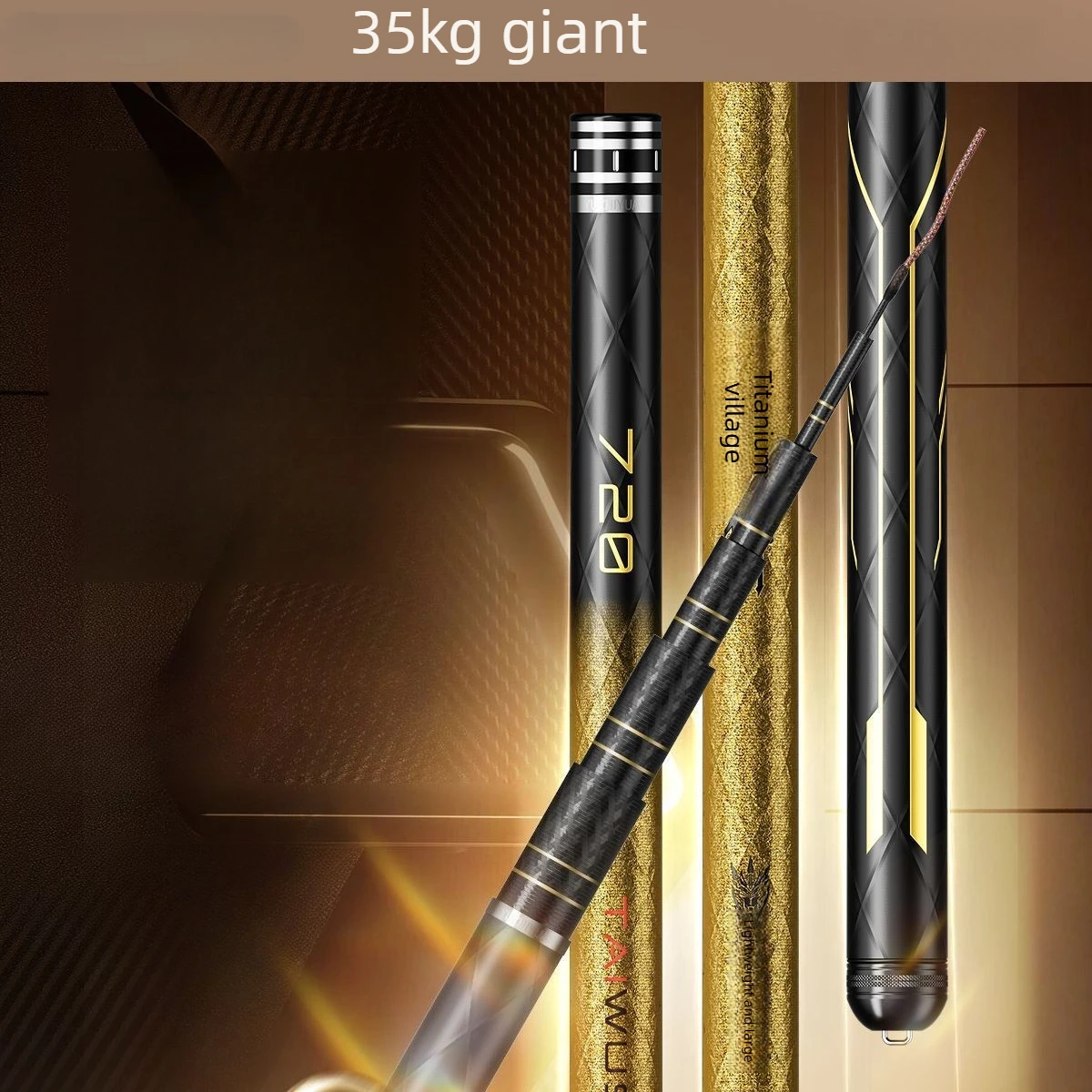 Titanium Wire High Carbon Rod, Ultra-Stiff Backbone Big Game Pole, Wind-Cutting Precision Casting, Ergonomic Feel for Big Head
Titanium Wire High Carbon Rod, Ultra-Stiff Backbone Big Game Pole, Wind-Cutting Precision Casting, Ergonomic Feel for Big Head