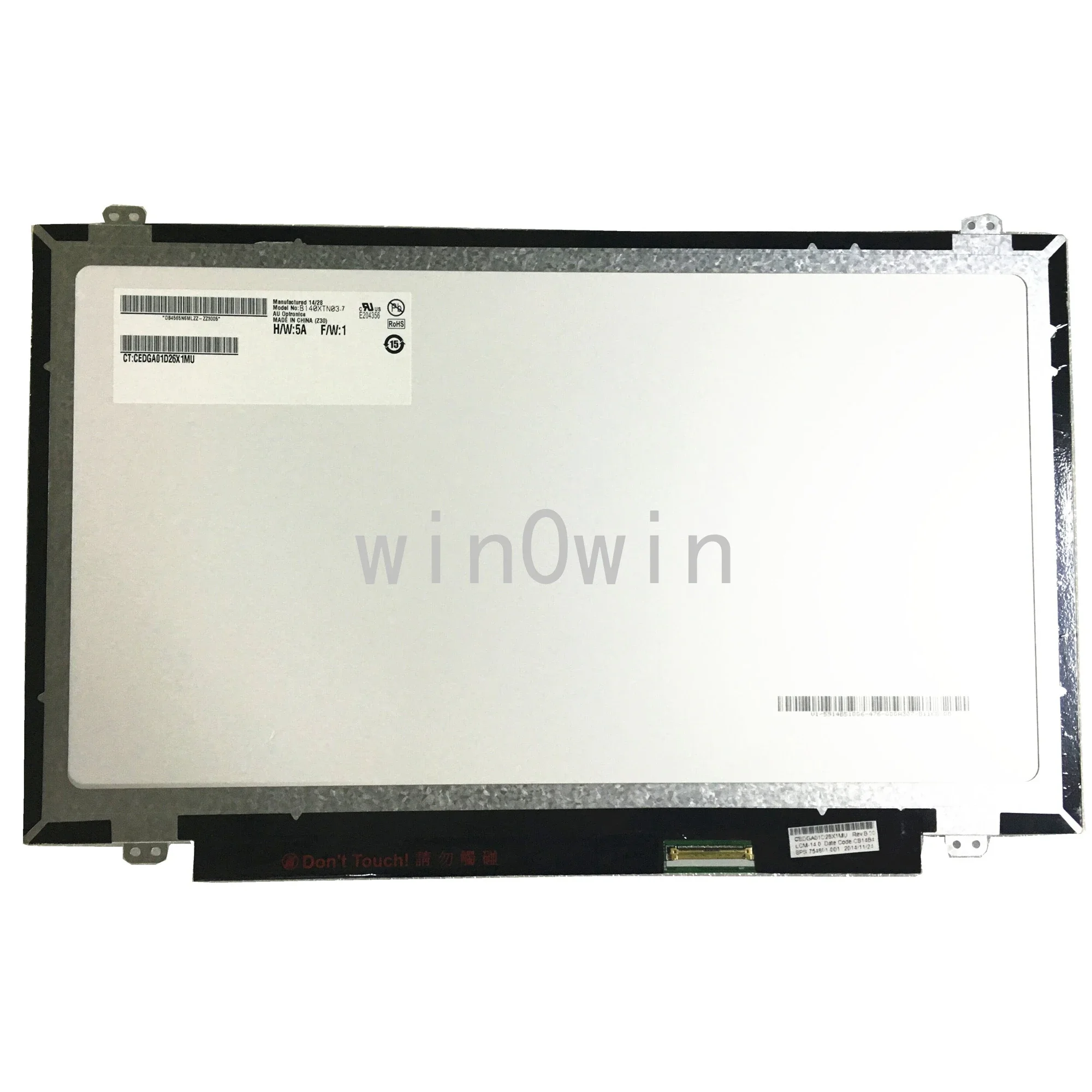 B140XTN03.7 подходит для B140XTN03.6 B140XTN03.0 B140XTN02.0 LTN140AT20 B140XW03 40-контактный ЖК-экран для ноутбука
B140XTN03.7 подходит для B140XTN03.6 B140XTN03.0 B140XTN02.0 LTN140AT20 B140XW03 40-контактный ЖК-экран для ноутбука