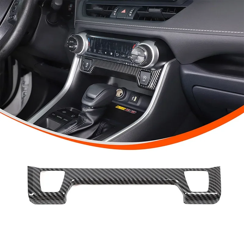 For Toyota RAV4 2020+ Car Central Control Seat Heating Button Decorative Frame ABS Carbon Fiber Pattern Interior Accessories
For Toyota RAV4 2020+ Car Central Control Seat Heating Button Decorative Frame ABS Carbon Fiber Pattern Interior Accessories