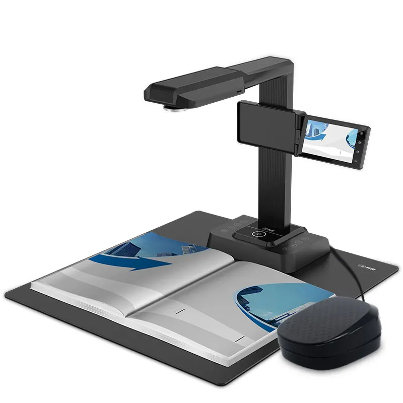 20MP HD High Speed Document Camera Flatten Book Scanner A3 A4 Visualizer Education Presenter With Preview Screen
20MP HD High Speed Document Camera Flatten Book Scanner A3 A4 Visualizer Education Presenter With Preview Screen