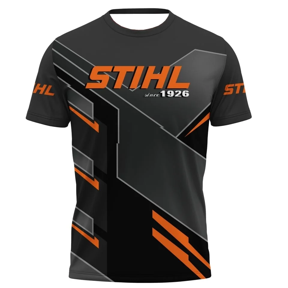 Новая мужская быстросохнущая футболка с принтом STIHL, удобная дышащая футболка для спорта и отдыха, впитывающая пот, гоночный топ с короткими рукавами
Новая мужская быстросохнущая футболка с принтом STIHL, удобная дышащая футболка для спорта и отдыха, впитывающая пот, гоночный топ с короткими рукавами