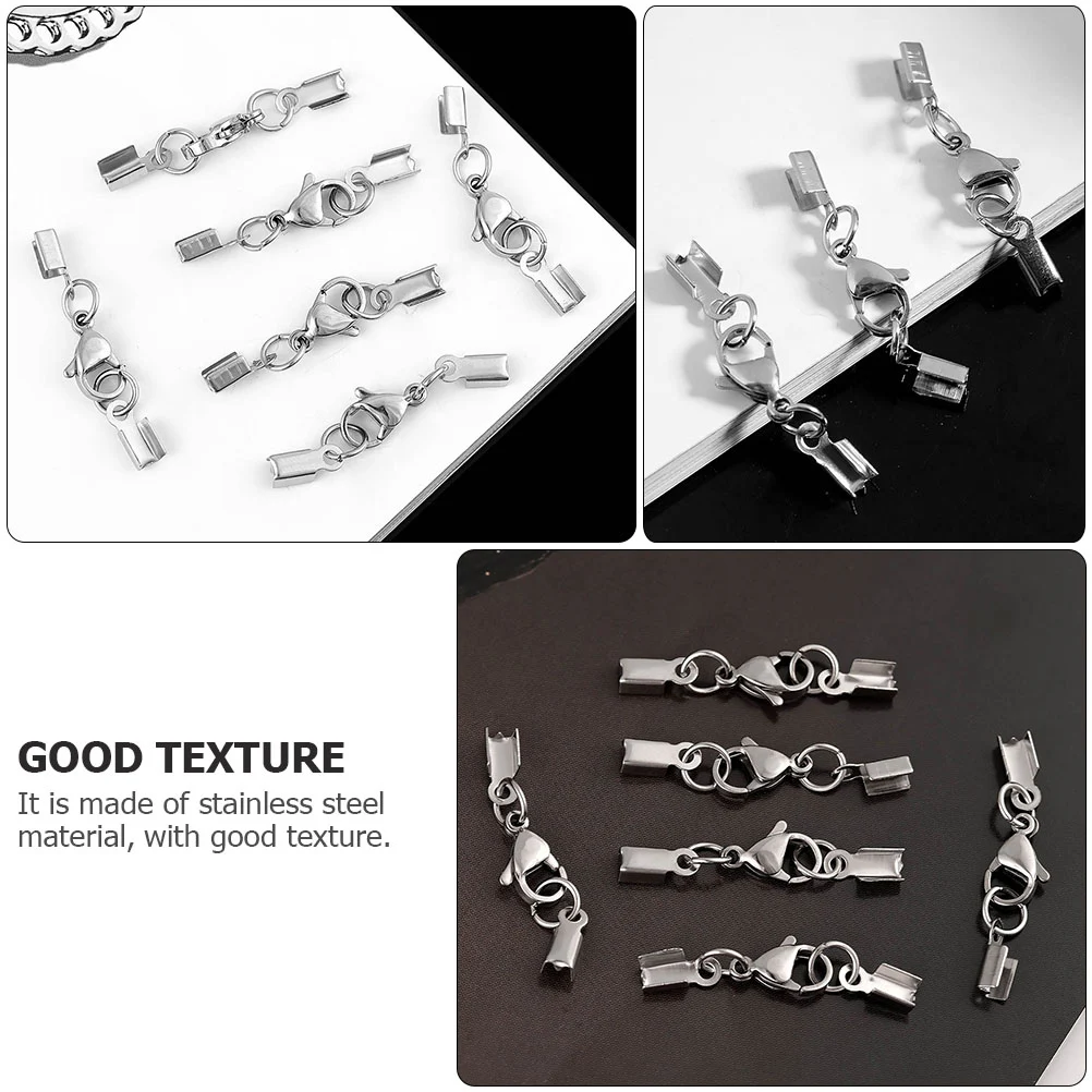 20 Pcs Stainless Steel Lobster Clasps for Bracelet Necklace Making Jewelry Connectors Clasp DIY Accessories Safe Material
20 Pcs Stainless Steel Lobster Clasps for Bracelet Necklace Making Jewelry Connectors Clasp DIY Accessories Safe Material