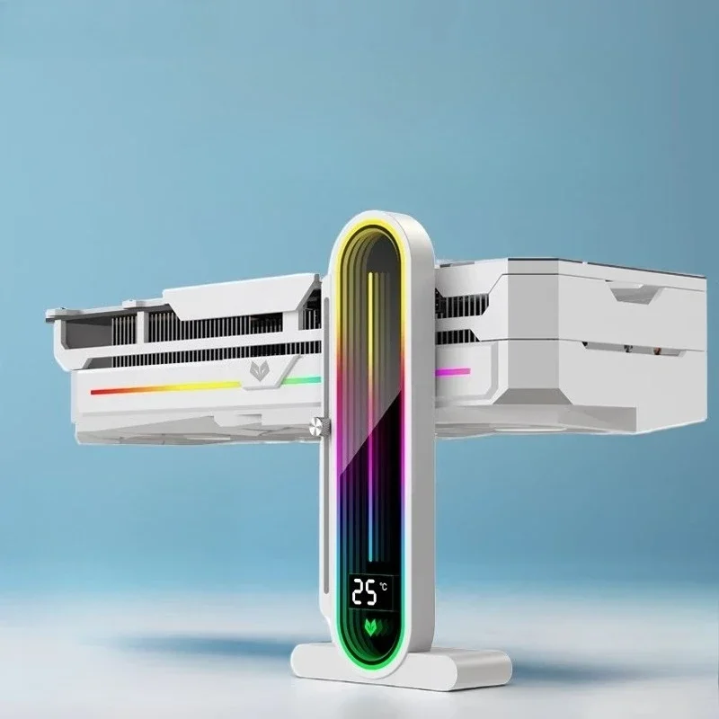 Graphics card support, digital display lens, ARGB chassis, vertical jack, sea view room, handheld graphics card holder
Graphics card support, digital display lens, ARGB chassis, vertical jack, sea view room, handheld graphics card holder