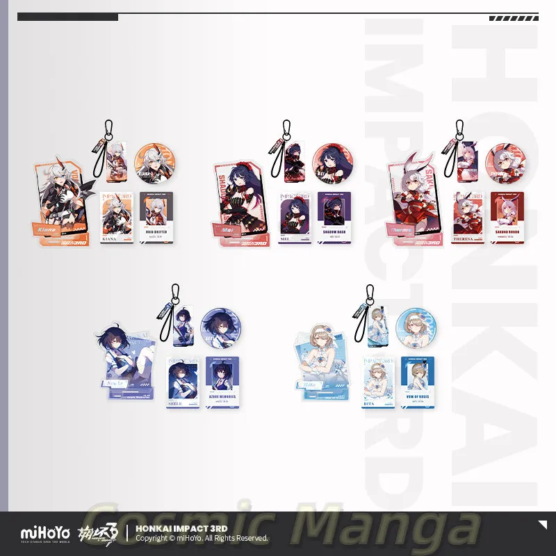 Cosplay Xmas Gift Game Honkai Impact 3 Kiana Kaslana Badge Acrylic Stand Set Decor Decoration Gifts Official Genuine MiHoYo
Cosplay Xmas Gift Game Honkai Impact 3 Kiana Kaslana Badge Acrylic Stand Set Decor Decoration Gifts Official Genuine MiHoYo