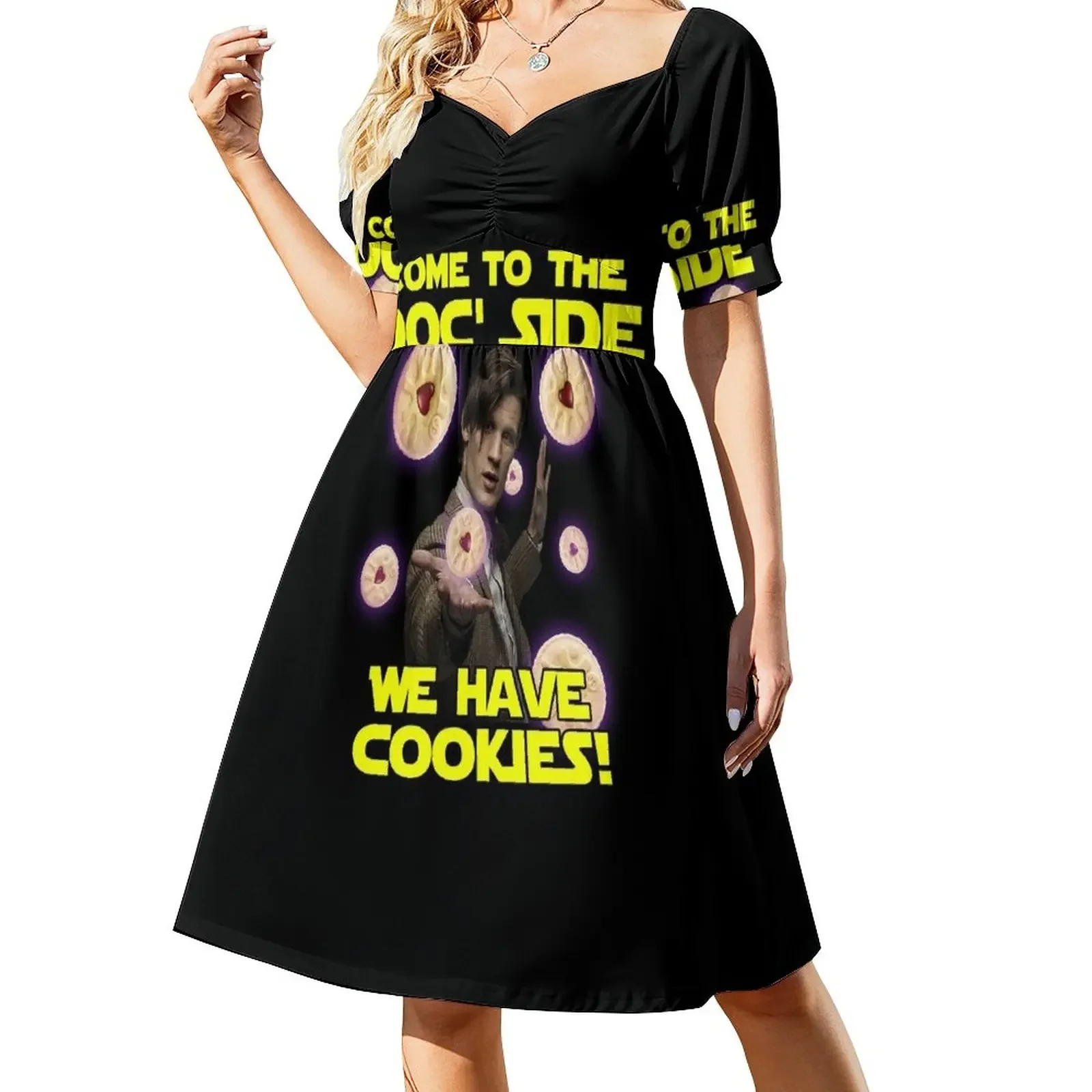 Come to the Doc' Side Short-Sleeved Dress Women's skirt birthday dress for women
Come to the Doc' Side Short-Sleeved Dress Women's skirt birthday dress for women
