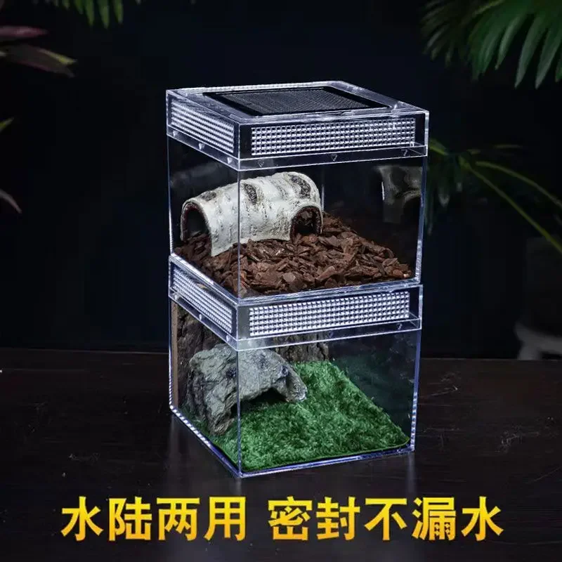 Tropical Rainforest Transparent Acrylic Climbing Pet Tank Special Breeding Box Aquarium
Tropical Rainforest Transparent Acrylic Climbing Pet Tank Special Breeding Box Aquarium