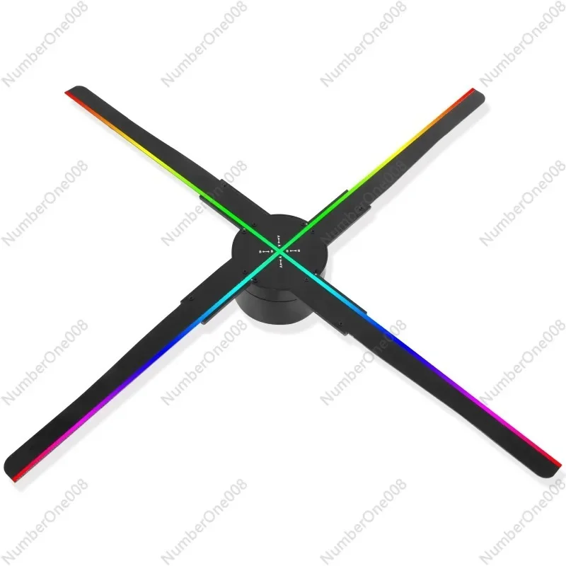 52cm 3D Hologram Projector Fan 552 LED Holographic Projector Player Light Video Picture Display Detachable Advertising Machine
52cm 3D Hologram Projector Fan 552 LED Holographic Projector Player Light Video Picture Display Detachable Advertising Machine