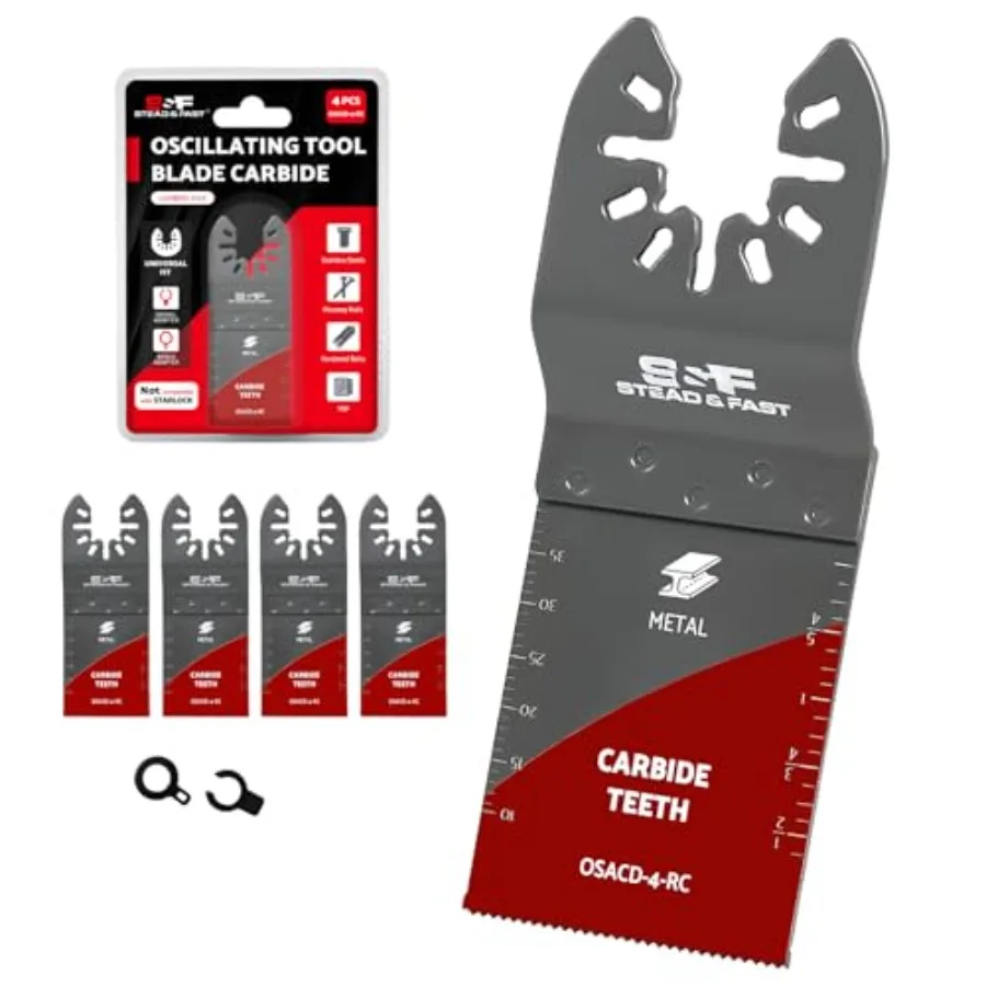 Oscillating Tool Blade Carbide, Multitool Blades Industrial-gth, Universal Fit for Quick Release, Oscillating Saw Blades for Ha
Oscillating Tool Blade Carbide, Multitool Blades Industrial-gth, Universal Fit for Quick Release, Oscillating Saw Blades for Ha