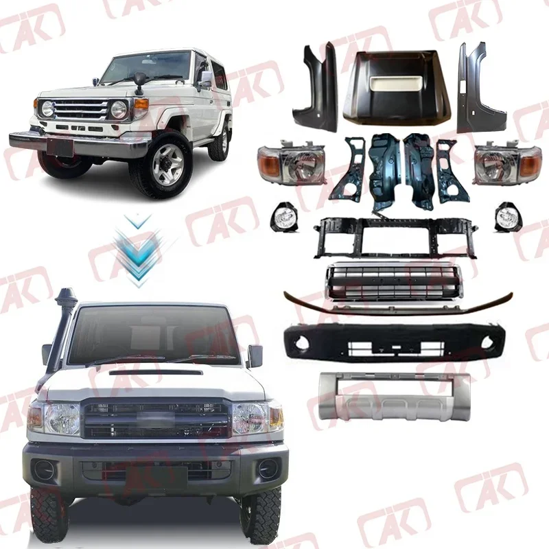 Аксессуары LC70, обновленный комплект для фар, капот для Toyota Landcruiser серии 70, Lc79
Аксессуары LC70, обновленный комплект для фар, капот для Toyota Landcruiser серии 70, Lc79