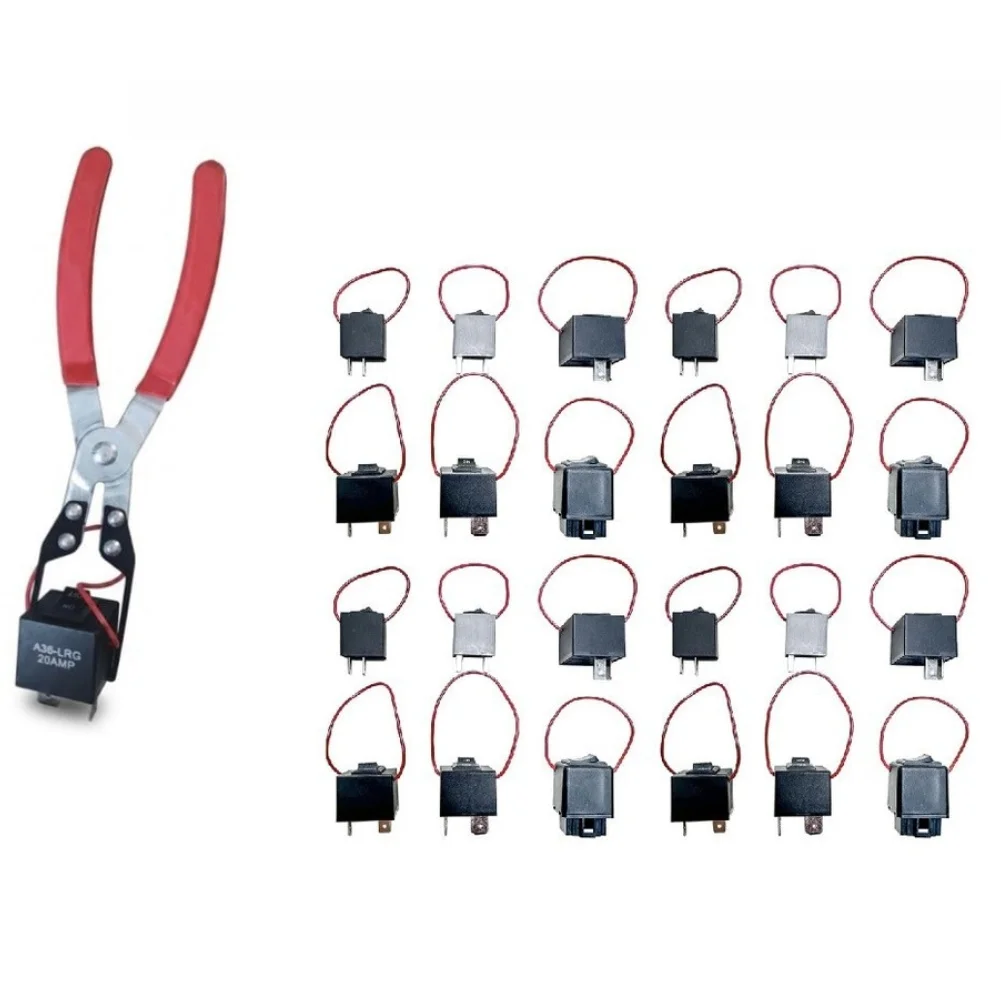  24PCS 9038A Relay Bypass Switch Relay Tester Bypass Switch Kit With Amp Loop Wide Compatibility For Car Modification
24PCS 9038A Relay Bypass Switch Relay Tester Bypass Switch Kit With Amp Loop Wide Compatibility For Car Modification