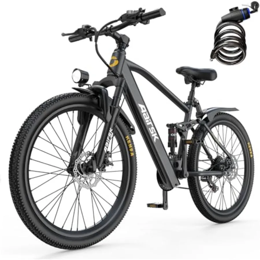 Electric bike for city road commute and mountain hybrid use, aluminum alloy frame, black and blue, 748W peak power, 40+ miles r
Electric bike for city road commute and mountain hybrid use, aluminum alloy frame, black and blue, 748W peak power, 40+ miles r
