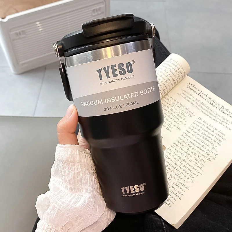 Reusable Tumbler Stainless Steel Vacuum Insulated Water Bottle For Home, Office, Car Leak Resistant Flip Cap-1PCS 600ml
Reusable Tumbler Stainless Steel Vacuum Insulated Water Bottle For Home, Office, Car Leak Resistant Flip Cap-1PCS 600ml