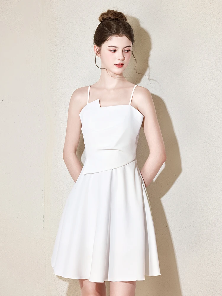 Белое платье без бретелек Dr Miu Sle для дня рождения, свадьбы, помолвки, вечеринки, с юбкой А-силуэта, из смесового полиэстера, короткое платье
Белое платье без бретелек Dr Miu Sle для дня рождения, свадьбы, помолвки, вечеринки, с юбкой А-силуэта, из смесового полиэстера, короткое платье