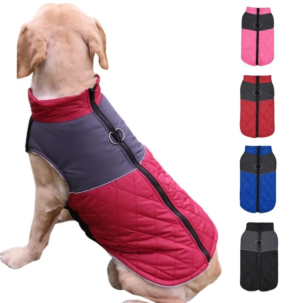 Pet Clothes Winter Dog Clothes Waterproof Reflective Harness Vest Coat Comfortable Inner Cotton Coat for Dogs
Pet Clothes Winter Dog Clothes Waterproof Reflective Harness Vest Coat Comfortable Inner Cotton Coat for Dogs