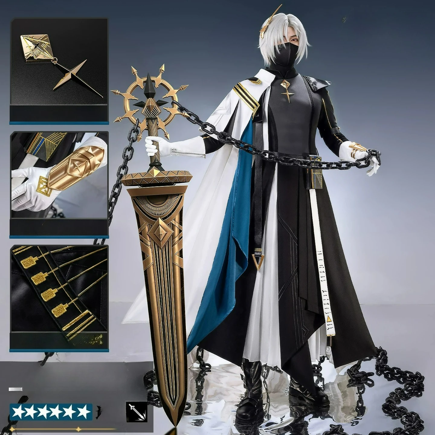 Arknights: Endfield Ulpianus Halloween Uniform Carnival Party Play Role Clothes Cosplay Game Costume Set
Arknights: Endfield Ulpianus Halloween Uniform Carnival Party Play Role Clothes Cosplay Game Costume Set