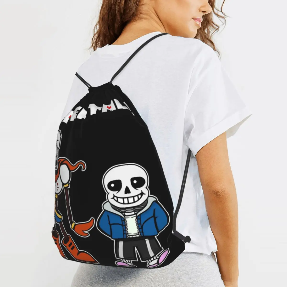 Undertale Gamer Gaming Backpacks Casual Drawstring Bags Shoes Bag Book Bags for Travel Students
Undertale Gamer Gaming Backpacks Casual Drawstring Bags Shoes Bag Book Bags for Travel Students