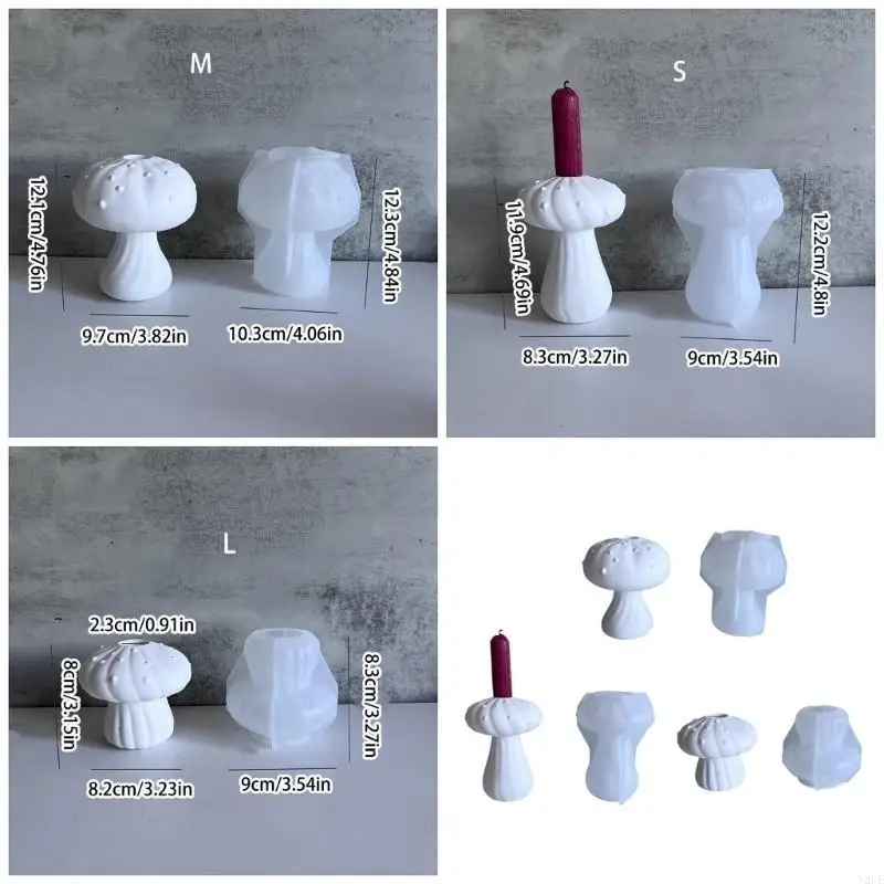 N2UE Versatile Silicone Mould for Mushroom Shaped Cement Plant Holders Decoration
N2UE Versatile Silicone Mould for Mushroom Shaped Cement Plant Holders Decoration