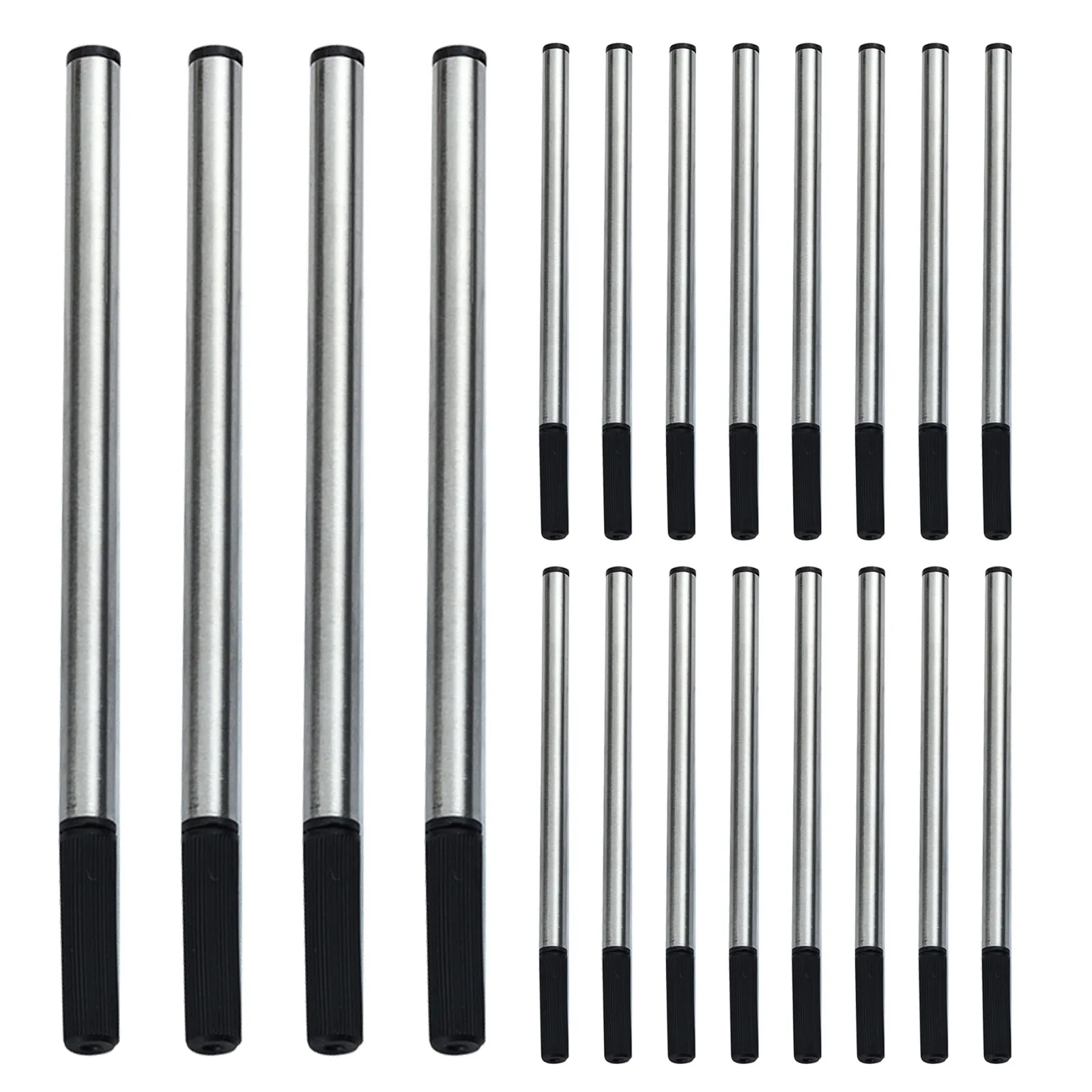 20Pcs 0.7mm Metal Ballpoint Pen Refill Cartridges Universal Fit Retractable Conical Tip Pens Smooth Writing Quick Dry
20Pcs 0.7mm Metal Ballpoint Pen Refill Cartridges Universal Fit Retractable Conical Tip Pens Smooth Writing Quick Dry