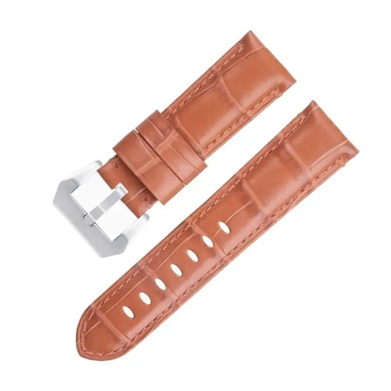 SCHIK 20mm 22mm 24mm Soft Cowhide Genuine Bamboo Leather Watchband for Panerai Strap For PAM441/438 Series Belt Accessories
SCHIK 20mm 22mm 24mm Soft Cowhide Genuine Bamboo Leather Watchband for Panerai Strap For PAM441/438 Series Belt Accessories