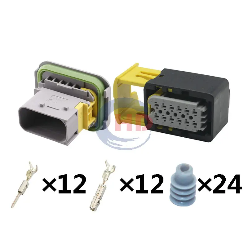 1-20 sets 12 Pin System Wiring Harness Plug 2-1564520-1 2-1703639-1
1-20 sets 12 Pin System Wiring Harness Plug 2-1564520-1 2-1703639-1