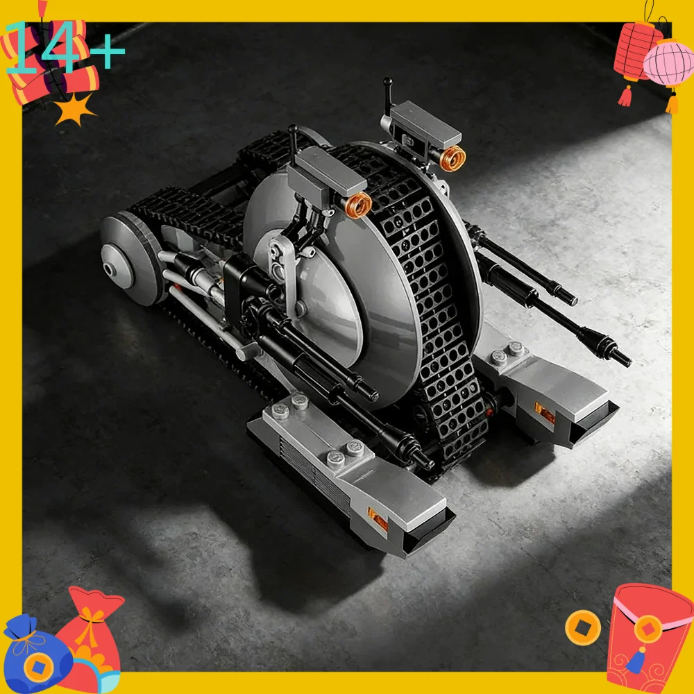 Moc lnright Store Hegemony Movie Scene Tank Droid Building Block75015 Model Creative DIY Assembly Toy for Children Birthday Gift
Moc lnright Store Hegemony Movie Scene Tank Droid Building Block75015 Model Creative DIY Assembly Toy for Children Birthday Gift