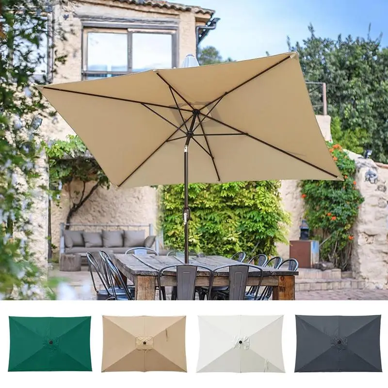 Parasol Replacement Cloth Outdoor Garden Umbrella Cover Waterproof Sunshade Canopy for rectangular umbrella center column
Parasol Replacement Cloth Outdoor Garden Umbrella Cover Waterproof Sunshade Canopy for rectangular umbrella center column