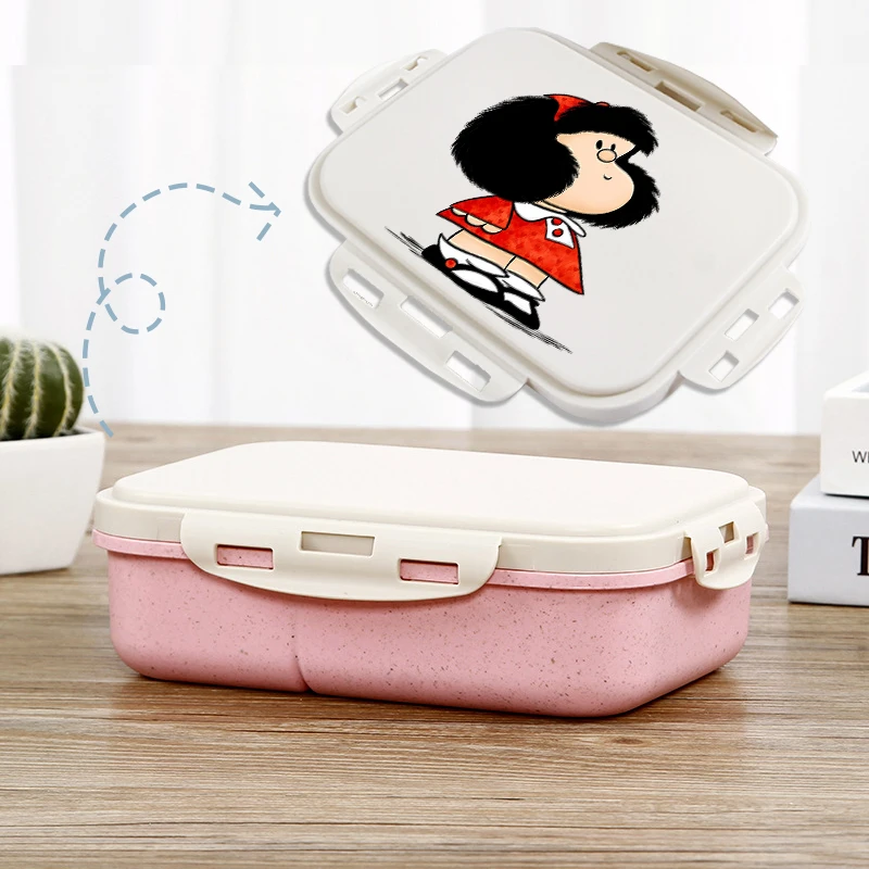 Mafalda Lunch Boxes Multi Fresh Straw Keep Leakproof Students Storage Tableware Insulation Microwavable Cute Food Container Gift
Mafalda Lunch Boxes Multi Fresh Straw Keep Leakproof Students Storage Tableware Insulation Microwavable Cute Food Container Gift