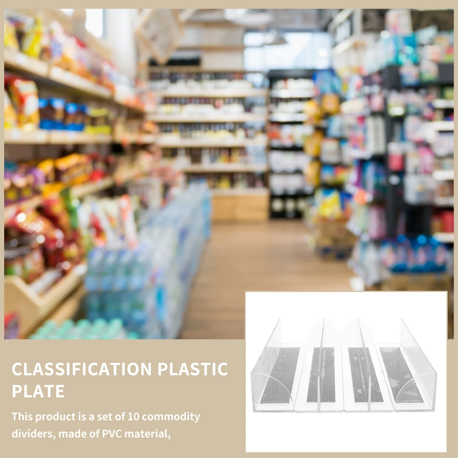 4pcs Supermarket Shelf Dividers Classification Baffle Commodity Divider Storage Rack Acrylic Side Splitters Goods
4pcs Supermarket Shelf Dividers Classification Baffle Commodity Divider Storage Rack Acrylic Side Splitters Goods