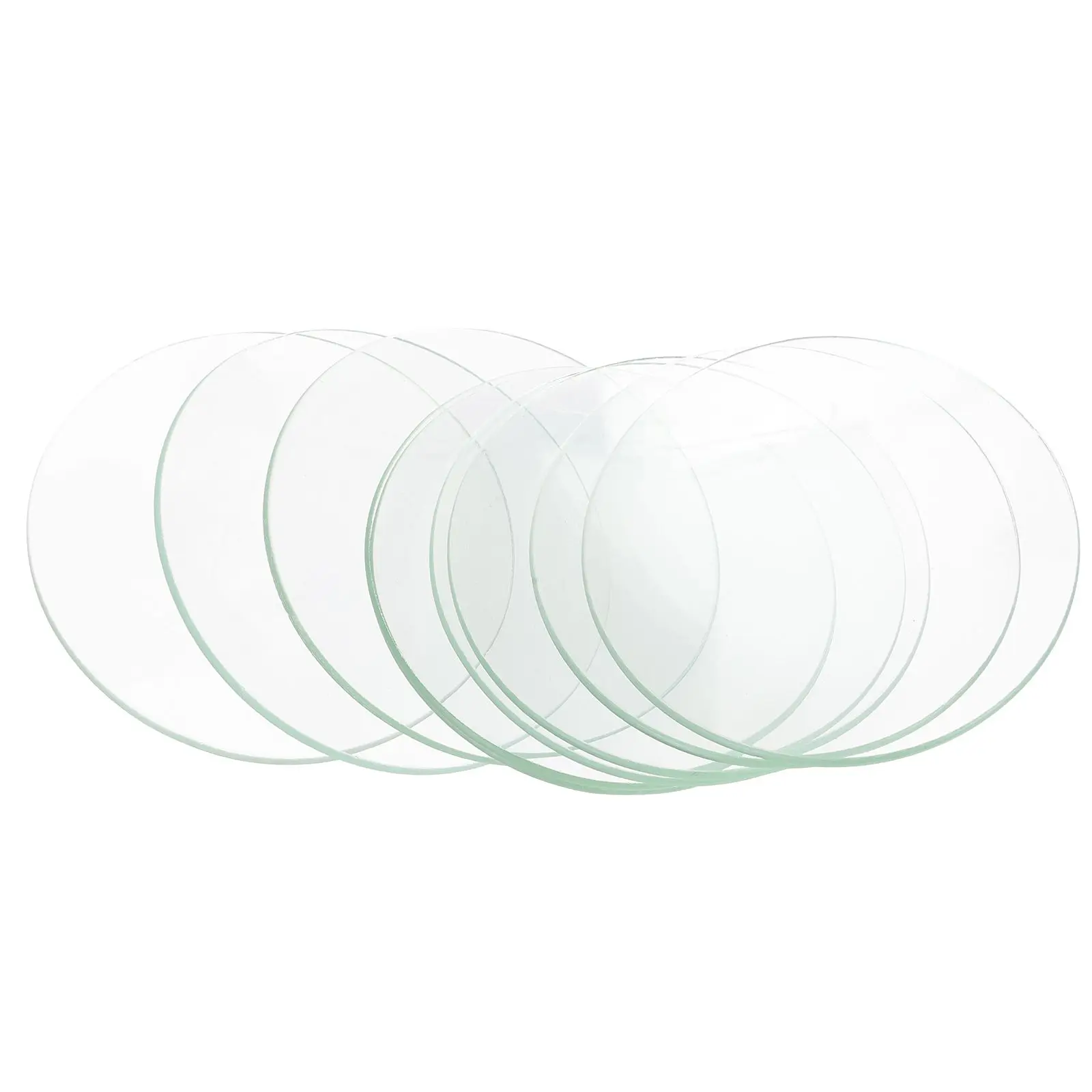 10 pcs High Temperature Resistant Glass Surface Dish Round Watch Glasses Laboratory Glassware Flat Crystal Transparent Science
10 pcs High Temperature Resistant Glass Surface Dish Round Watch Glasses Laboratory Glassware Flat Crystal Transparent Science