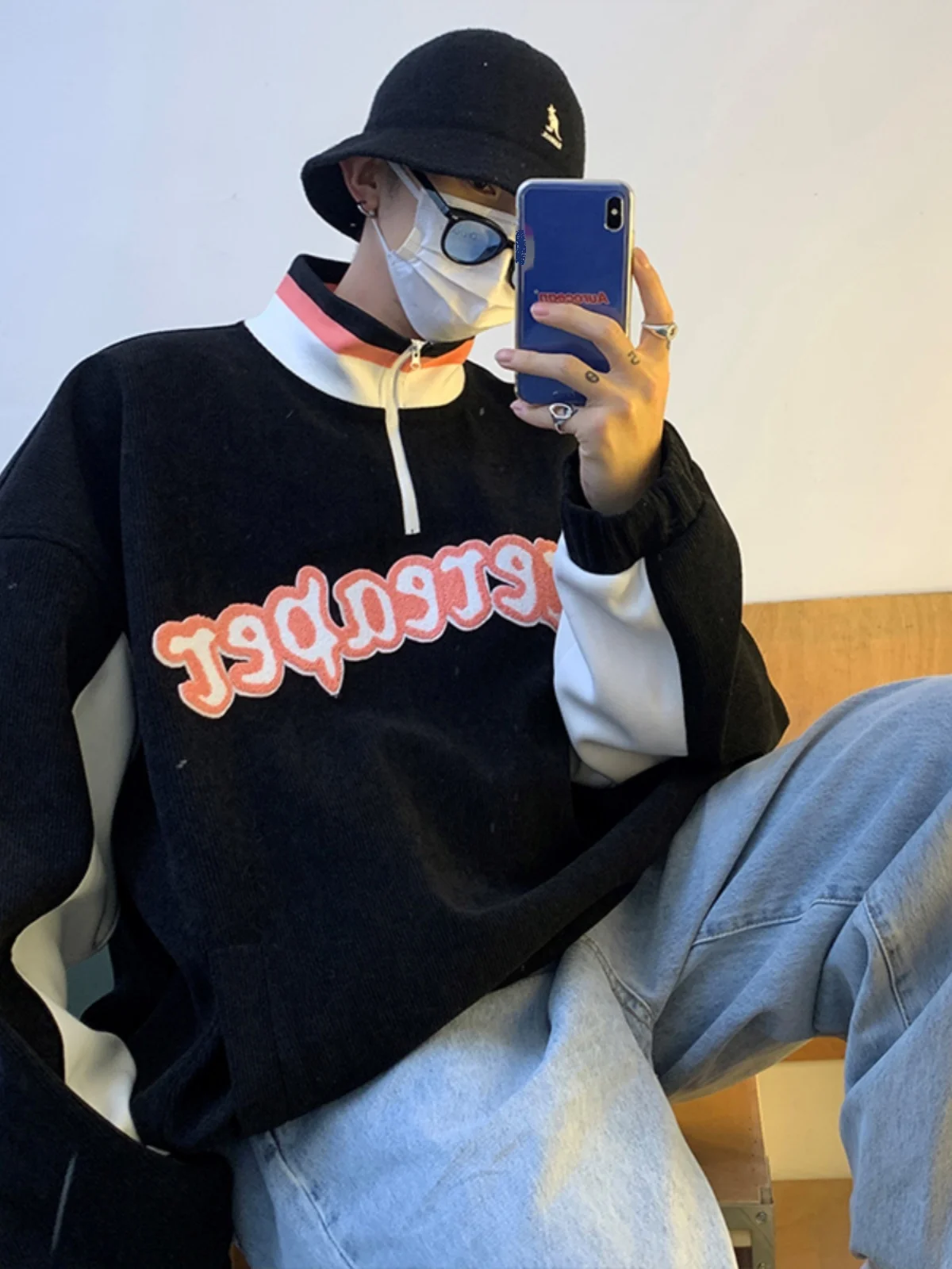 Мужская свободная толстовка на молнии с воротником-стойкой, весна-осень, модная брендовая уличная верхняя одежда, повседневная, комфортная, премиум-класса
Мужская свободная толстовка на молнии с воротником-стойкой, весна-осень, модная брендовая уличная верхняя одежда, повседневная, комфортная, премиум-класса