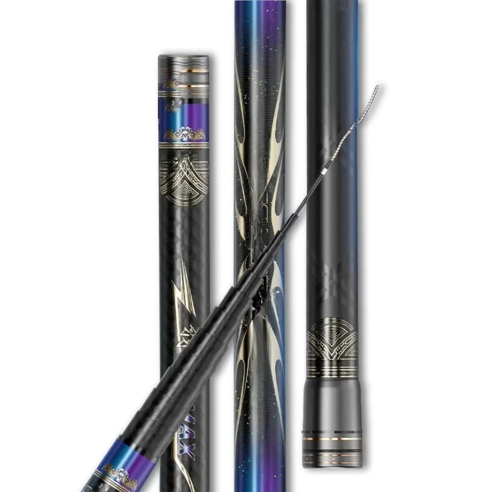 28A 10m 11m 12m 13m 14m 15m Traditional Long Pole Fishing Rod Super Hard Carbon Rod for Wild Fishing & Baiting
28A 10m 11m 12m 13m 14m 15m Traditional Long Pole Fishing Rod Super Hard Carbon Rod for Wild Fishing & Baiting