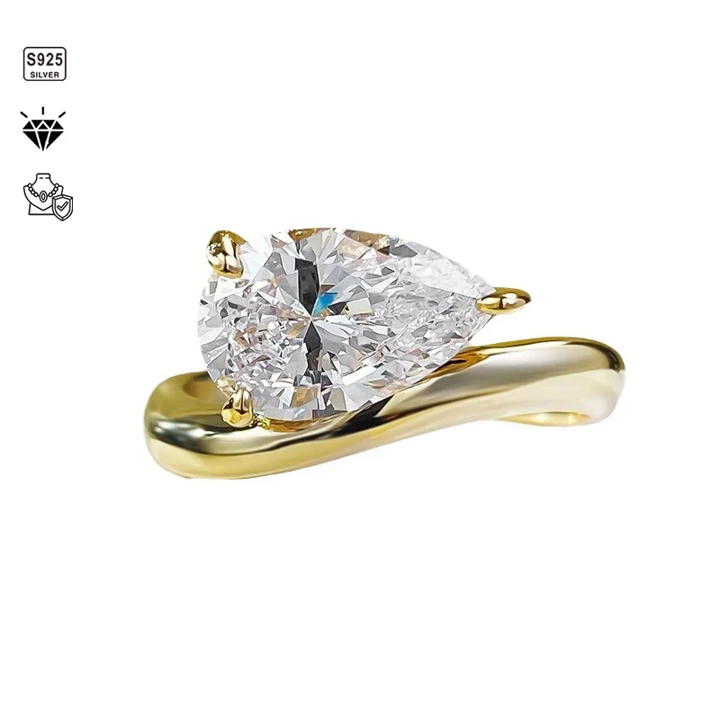 1 Piece S925 Sterling Silver with Teardrop Moissanite Ring for Men and Women |Gifts for Him |Gifts for Her |Birthday |Wedding |A
1 Piece S925 Sterling Silver with Teardrop Moissanite Ring for Men and Women |Gifts for Him |Gifts for Her |Birthday |Wedding |A
