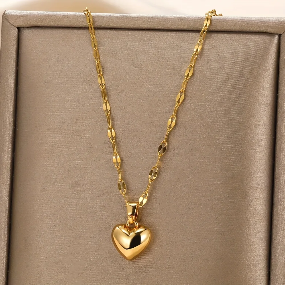 Stainless Steel Gold Beloved Charm Pendant Necklace for Women New Trend Girls Collarbone Chain Jewelry Holiday Gifts
Stainless Steel Gold Beloved Charm Pendant Necklace for Women New Trend Girls Collarbone Chain Jewelry Holiday Gifts