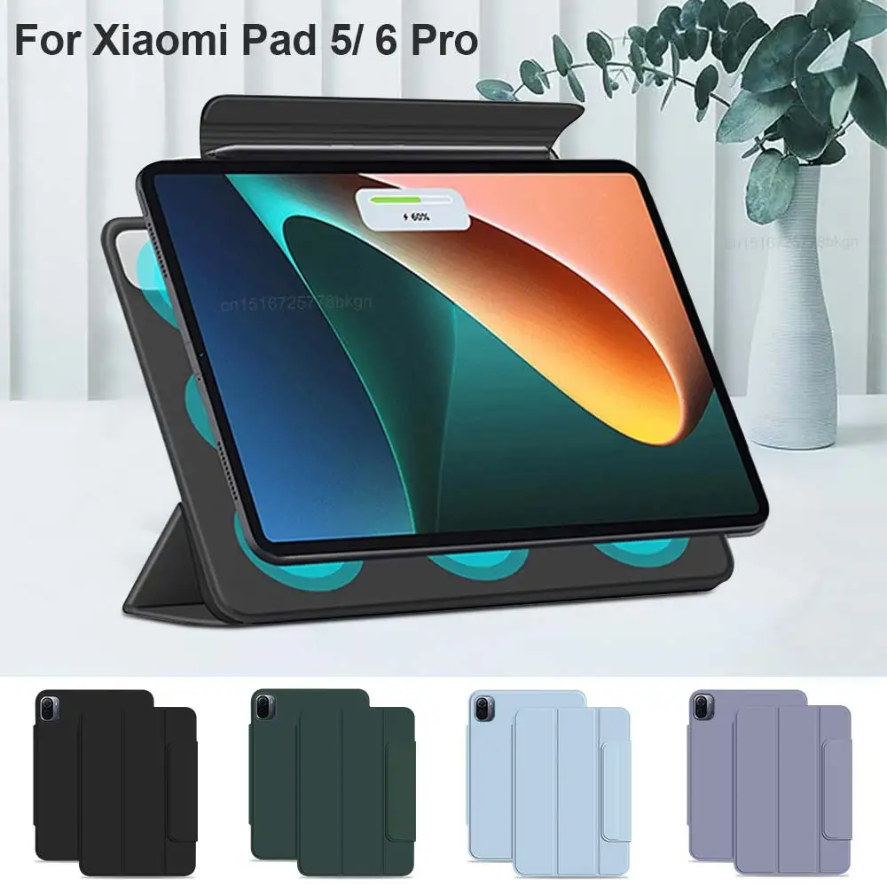 Чехол для Xiaomi Pad 5 6 Pro, Магнитный чехол для Mi Pad 5 6 Pro, чехол для планшета 2023, ультратонкие противоударные Кожаные чехлы с откидной крышкой
Чехол для Xiaomi Pad 5 6 Pro, Магнитный чехол для Mi Pad 5 6 Pro, чехол для планшета 2023, ультратонкие противоударные Кожаные чехлы с откидной крышкой