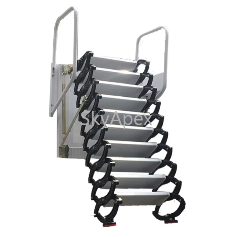 Customizable Factory Direct Heavy-duty Electric Attic Ladder Remote Control 350KG Anti-slip CE Certified for Home Villa Loft Use
Customizable Factory Direct Heavy-duty Electric Attic Ladder Remote Control 350KG Anti-slip CE Certified for Home Villa Loft Use