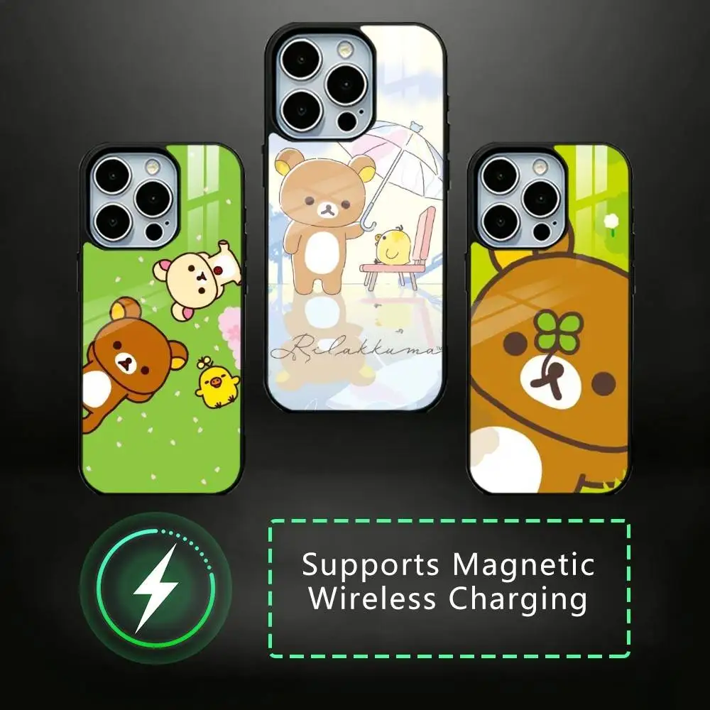 Rilakkuma Bear Phone Case For iPhone17,16,15,14,13,12,11 Plus,Pro Allows magnetic wireless charging
Rilakkuma Bear Phone Case For iPhone17,16,15,14,13,12,11 Plus,Pro Allows magnetic wireless charging